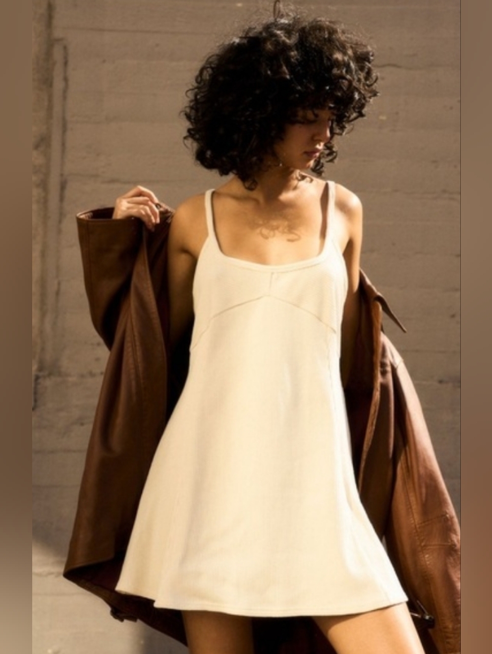 NWT Free People Plaza Mini Dress - Picture 3 of 4